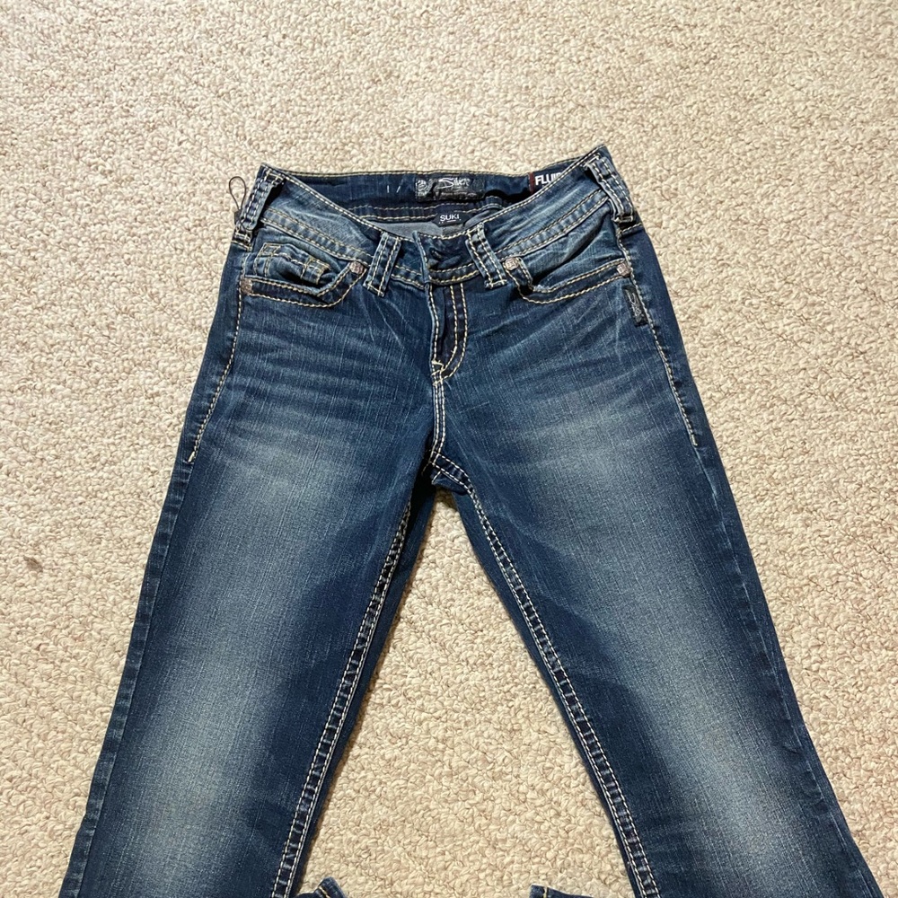 Silver Bootcut Suki jeans 26x31